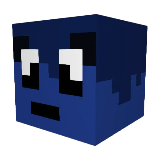 Kevinpromax2013 Minecraft avatar head, 3D render