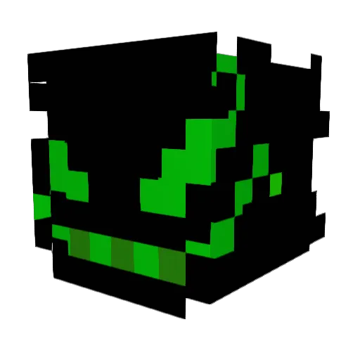 Kevkarr Minecraft avatar head, 3D render