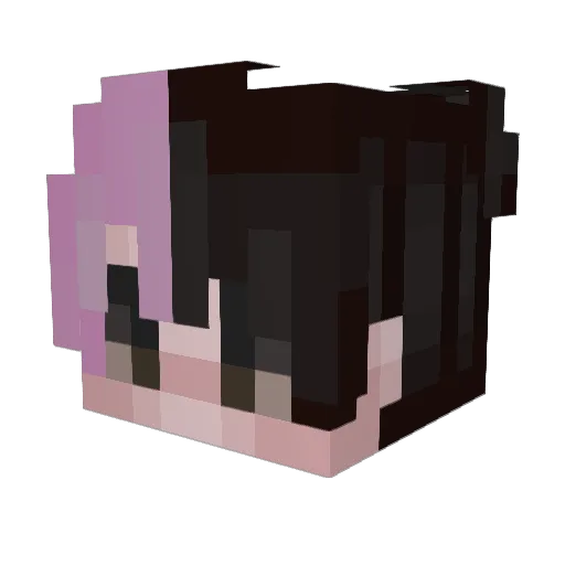 Kevm Minecraft avatar head, 3D render