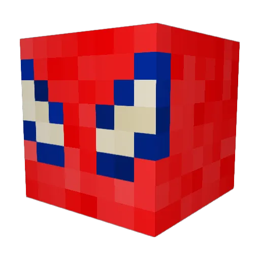 Kevs93 Minecraft avatar head, 3D render