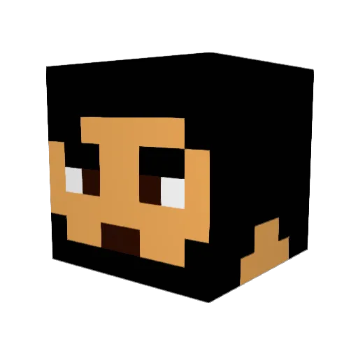 KevsIrish Minecraft avatar head, 3D render