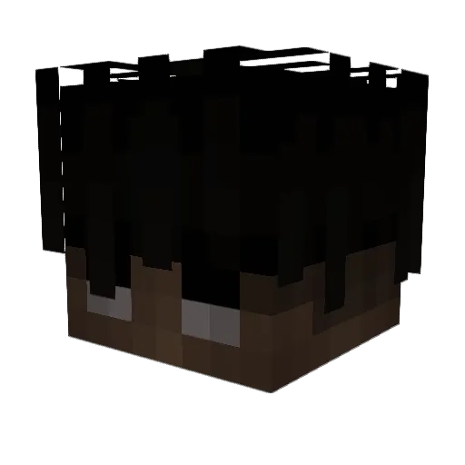 Kevv1n Minecraft avatar head, 3D render
