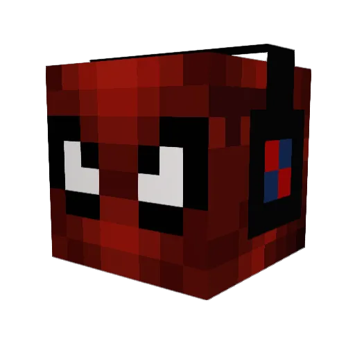 Kevyi Minecraft avatar head, 3D render