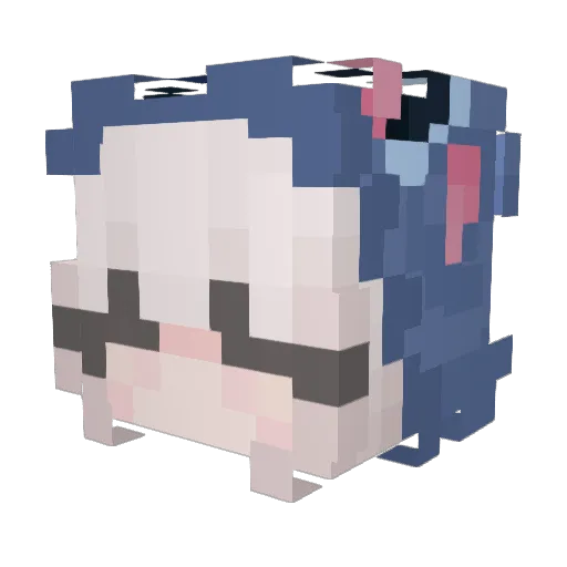 KewalinJudeGam Minecraft avatar head, 3D render