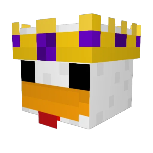 Kewlguy69 Minecraft avatar head, 3D render