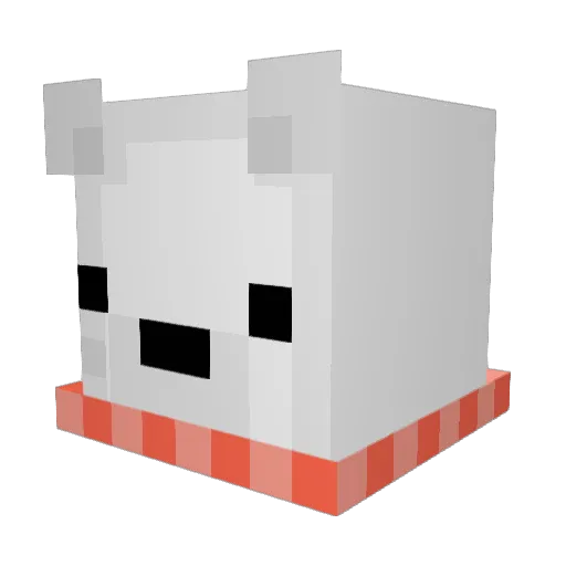 Kexx74 Minecraft avatar head, 3D render
