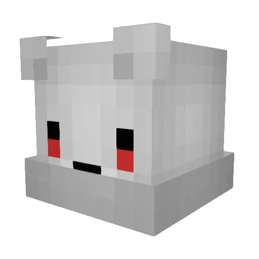 Key7788 Minecraft avatar head, 3D render