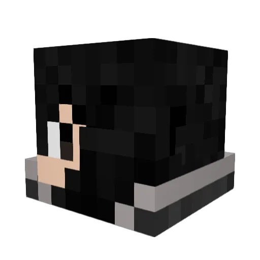 KeyStone_AL Minecraft avatar head, 3D render
