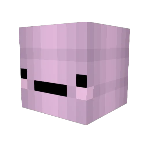 Key_is_me Minecraft avatar head, 3D render
