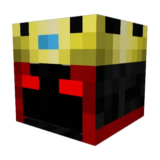 Keyan09 Minecraft avatar head, 3D render