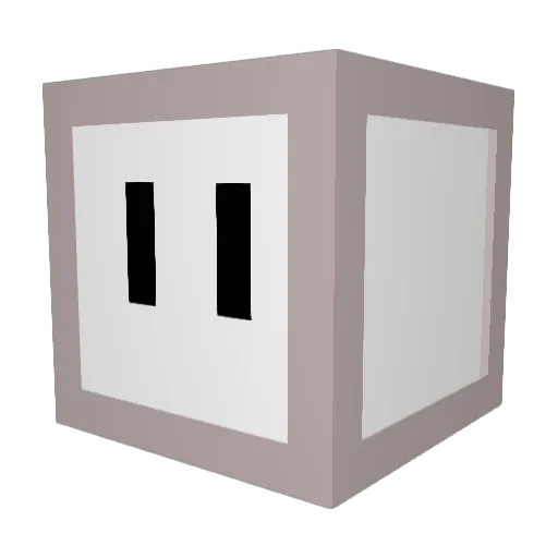 Keyaneuh Minecraft avatar head, 3D render