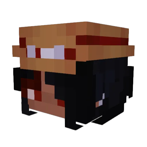 Keyarts__ Minecraft avatar head, 3D render