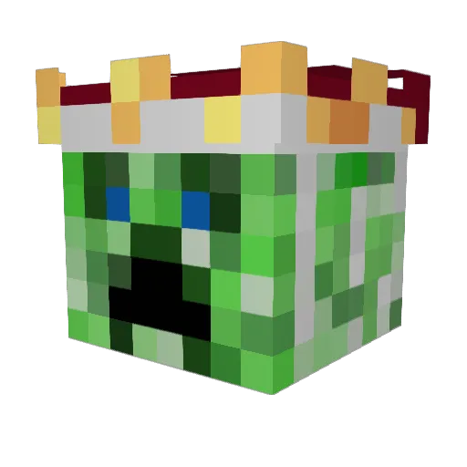 KeybladeMasterYT Minecraft avatar head, 3D render