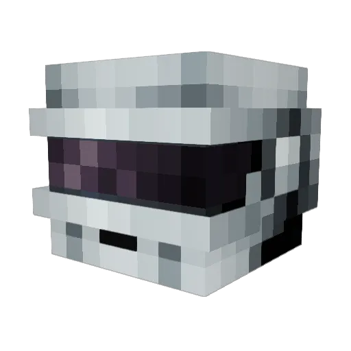 Keyblademike Minecraft avatar head, 3D render