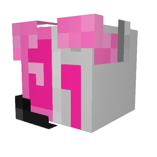 Keybug09 Minecraft avatar head, 3D render
