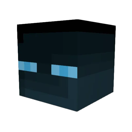KeynanP Minecraft avatar head, 3D render