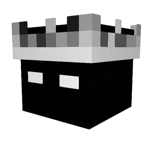 Keyneh Minecraft avatar head, 3D render