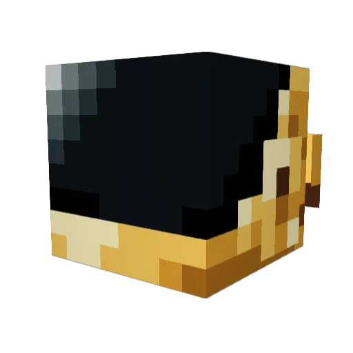 Keynes57 Minecraft avatar head, 3D render