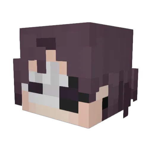 Keynn0 Minecraft avatar head, 3D render