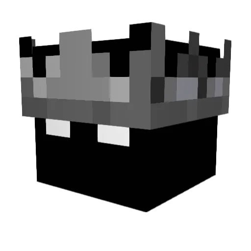Keysem Minecraft avatar head, 3D render