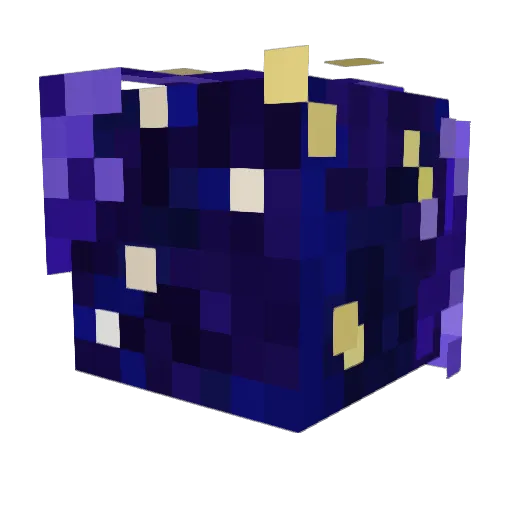 Keyxomatic Minecraft avatar head, 3D render