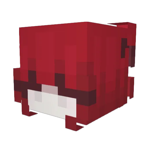 Kezoumagami Minecraft avatar head, 3D render