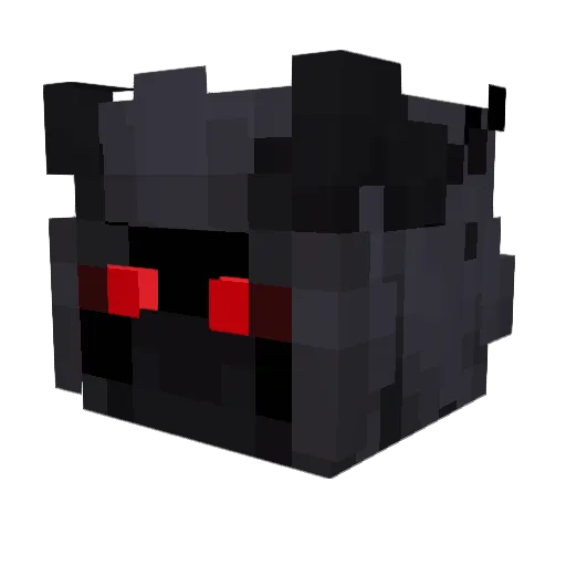 Kezyrgo Minecraft avatar head, 3D render