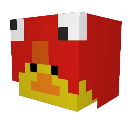 Kezza98 Minecraft avatar head, 3D render