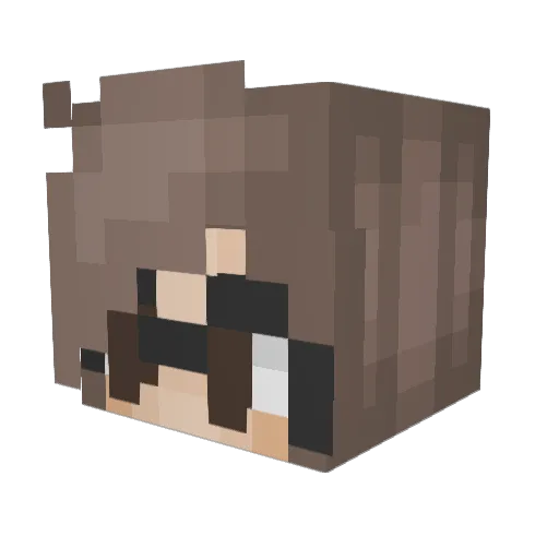 Kezza_24 Minecraft avatar head, 3D render