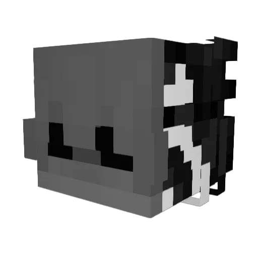 Kfejczor Minecraft avatar head, 3D render