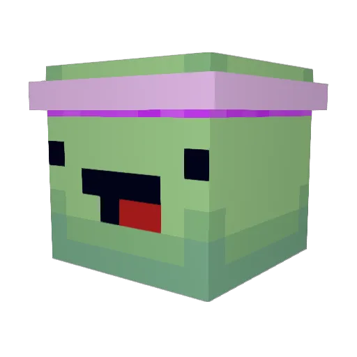 Kfo221 Minecraft avatar head, 3D render
