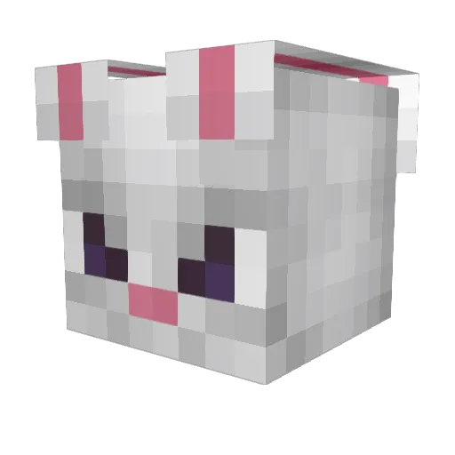Kfooers Minecraft avatar head, 3D render