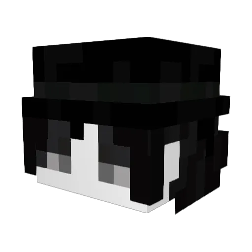 Khada_ Minecraft avatar head, 3D render