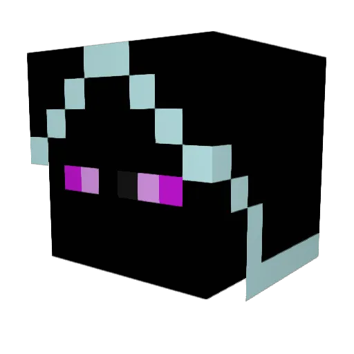 Khaisel Minecraft avatar head, 3D render