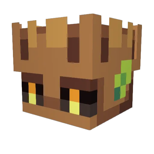 Khajoor2 Minecraft avatar head, 3D render