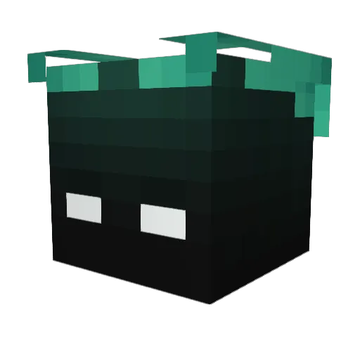 Khalianos Minecraft avatar head, 3D render