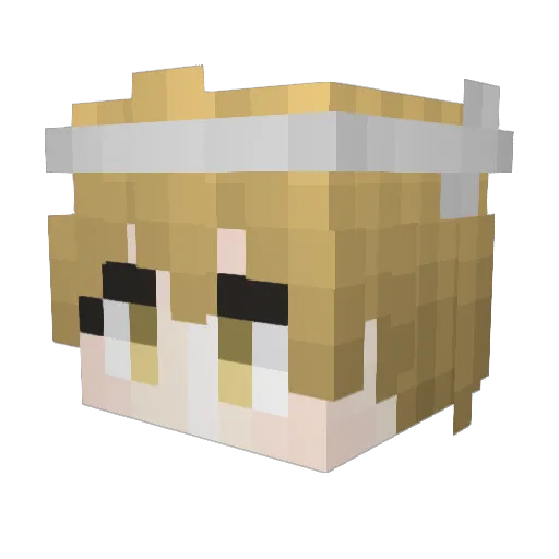 Khalil_Az Minecraft avatar head, 3D render