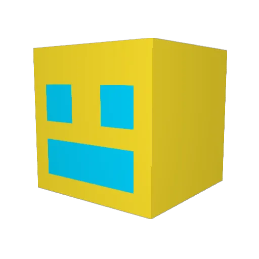 Khantuk Minecraft avatar head, 3D render