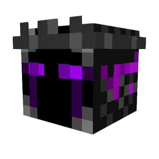 Khaosmasa Minecraft avatar head, 3D render