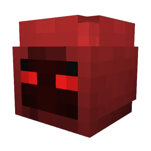 KhaoticFates Minecraft avatar head, 3D render
