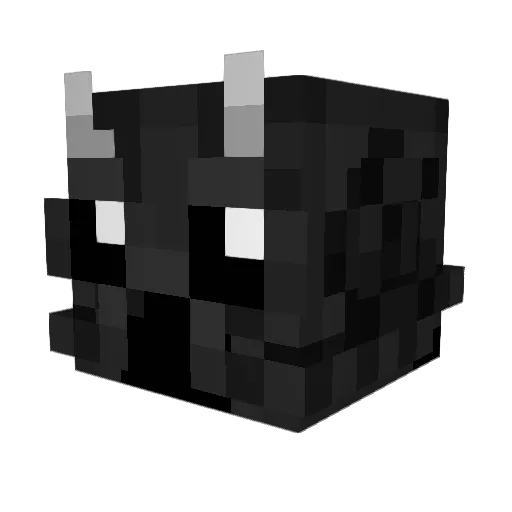 Khaotic_Kaii Minecraft avatar head, 3D render