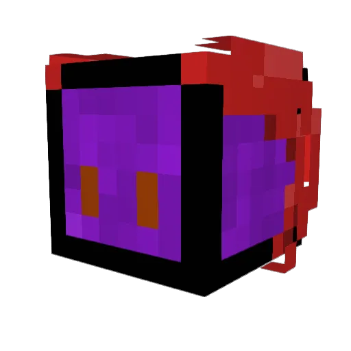 KhatruDroid Minecraft avatar head, 3D render