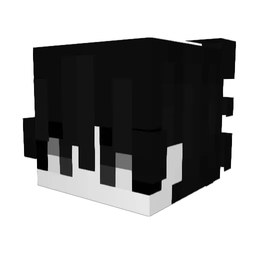 KhawanG Minecraft avatar head, 3D render