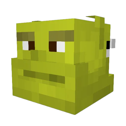 Khazify Minecraft avatar head, 3D render