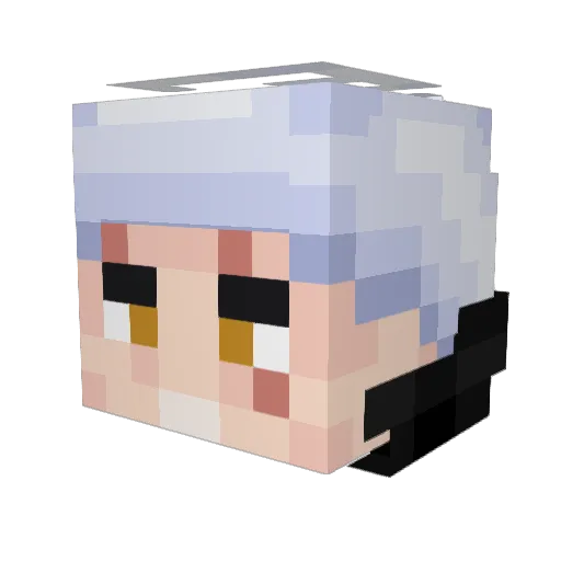 Khelsier Minecraft avatar head, 3D render