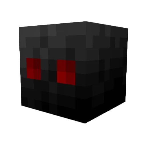 Kherodin Minecraft avatar head, 3D render