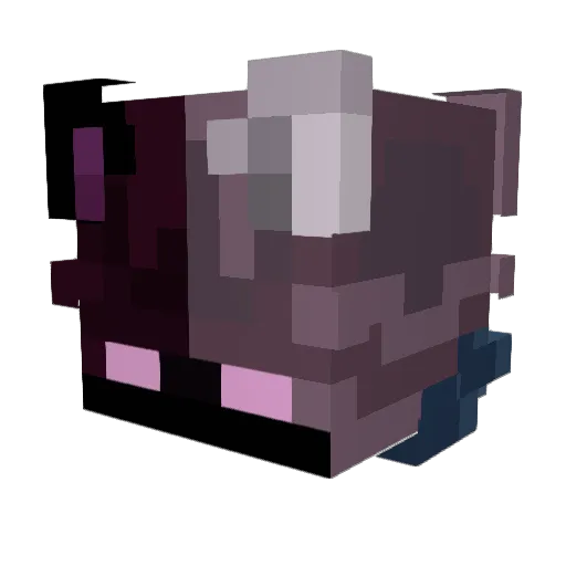 Khirka Minecraft avatar head, 3D render