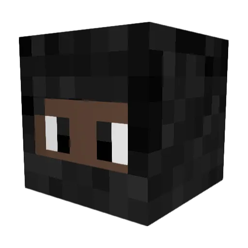 Khizri17 Minecraft avatar head, 3D render