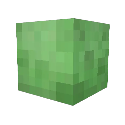 Khliz Minecraft avatar head, 3D render