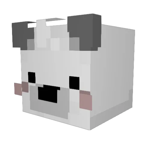 Khoaitonetop Minecraft avatar head, 3D render